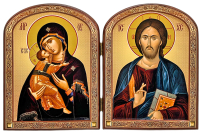 Складень ВОЛОДИМИРСЬКА ВСЕДЕРЖИТЕЛЬ  22/16.5см МДФ Поліграфія