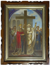 ВОЗДВИЖЕНИЕ ХРИСТОВО   42/32см  Литография 