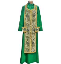 Требний набір ЄПИТРАХИЛЬ і ПОРУЧІ Зелений для капелана 
