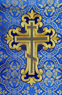 КАПІТАСМА   Синя   1,8/1,25см   Парча