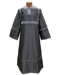 СТИХАРЬ   Чорний   д120см   Парча   