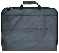 СУМКА для ОБЛАЧЕНЯ   ↑48см, 58см Плащовка ТЕМНО-СЕРАЯ