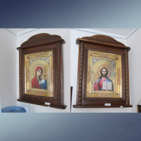 ВСЕДЕРЖИТЕЛЬ КАЗАНСКАЯ   78/62см Киот