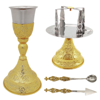 ЕВХАРИСТИЧЕСКИЙ НАБОР   300мл   Золочение  Греция    (111G)