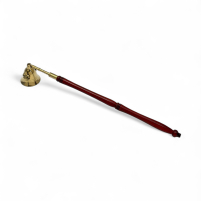 СВЕЧЕГАСИТЕЛЬ   д34,5см      Латунь  Дерево