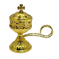 КАДИЛЬНИЦЯ   ↕11,5см Ø4,5см   Метал Китай