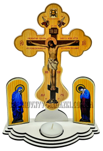 ГОЛГОФА Міні зі свічкою ↕23см ↔17см  ДСП