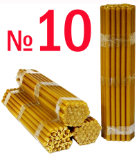 1кгСвечи    80%ВОСКОВЫЕ   №10   Количество - 30шт