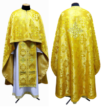Облачення  Жовте  48-50р/д145см   Парча "Херувим"