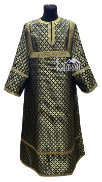 СТИХАРЬ   Чорний   р54/д150см   Парча   