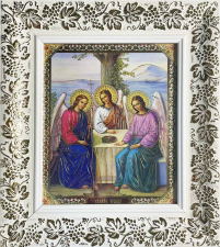 ТРОИЦА Старозаветная   25/22см   Литография 
