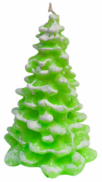 Свеча ДЕКОРАТИВНАЯ РОЖДЕСТВЕНСКАЯ   ↕12см  Парафин Елка