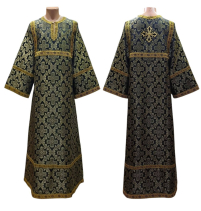 СТИХАРЬ   Чорний Золото  р48/д150см   Парча   