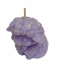 Свічка   ДЕКОРАТИВНА ПАСХАЛЬНА "Ягня"  ↕ 7см  Парафін 