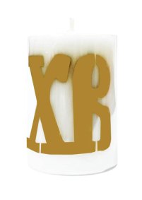 Свічка   ДЕКОРАТИВНА ПАСХАЛЬНА  ↕ 7.5см  Парафін