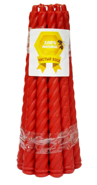 1кг Свечи  100%Восковые праздничные №16   Количество-16шт