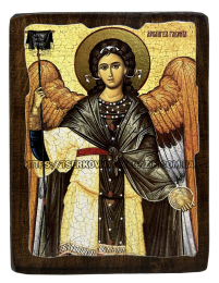 ГАВРИИЛ АРХАНГЕЛ   ↕17см ↔13см Дерево Литография