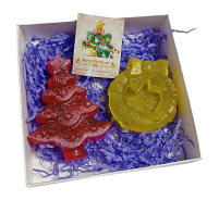 МЫЛО ручной работы "УКРАРЕШИЯ для ЕЛКИ" Набор 90 г.