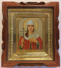 ЛАРИСА   ↕19см ↔17см Дерево Литография