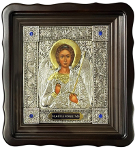 АНГЕЛ ХРАНИТЕЛЬ   ↕26см ↔23,5см Гальваника Филигрань Эмаль