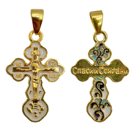 Крестик НАТЕЛЬНЫЙ   ↕2см ↔1.2см  Металический  