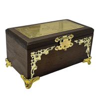 ХРЕСТИЛЬНИЙ ящик ↔13см ↕7см Дерев'яний Латунь