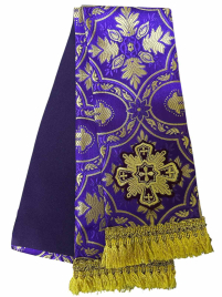 ЗАКЛАДКА для ЄВАНГЕЛІЄ Фіолетове-золото 12/5/140см Парча 