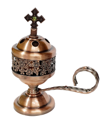 КАДИЛЬНИЦЯ   ↕13см Ø6см   Метал Китай