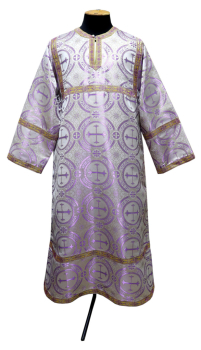 СТИХАРЬ   Фіолетовий   д150см   Парча+Атлас