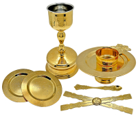 ЄВХАРИСТИЧНИЙ НАБІР   500мл   Латунь Нержавіюча сталь Золочення 