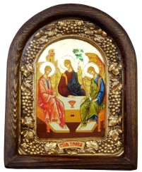 ТРОИЦА СВЯТАЯ   ↕23см ↔18см Литография 