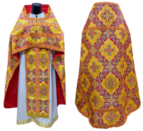 Облачення священника  Комбінована  52-54р/д155см   Парча "Преображенський Хрест"