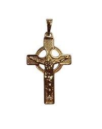 Крестик НАТЕЛЬНЫЙ    ↕3.5 ↔1.8 см   Медицынский сплав