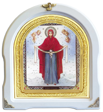 ПОКРОВ Богородицы   ↕29см ↔26см Литография 