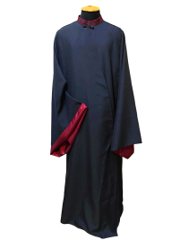 РЯСА чорна бордова 52р Мокрий шовк Атлас Вишивка Український орнамент