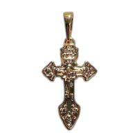 Хрестик НАТІЛЬНИЙ   ↕3 ↔1.5 см   Медичний сплав