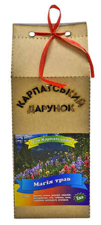 Чай КАРПАТСЬКИЙ Дарунок МАГІЯ ТРАВ ≈100 грм