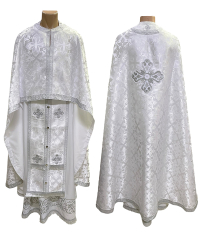 Облачення   Біле   56р/д145см   Парча 