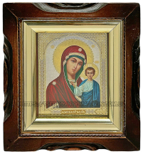 КАЗАНСКАЯ   ↕20см ↔18см  Литография