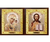 Пара Вседержитель Казанская   17,5/19,5см