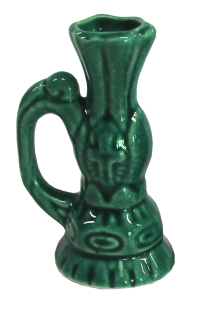 СВІЧНИК Зелений Тюльпан  ↕7см