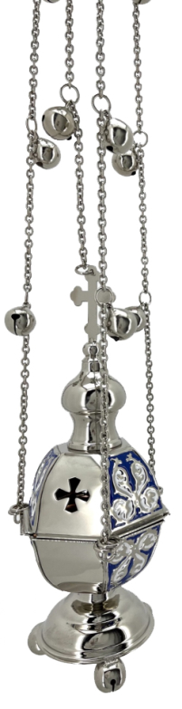 КАДИЛО   ↕61см ↑26см ↔9см   Нікель Емаль Україна 