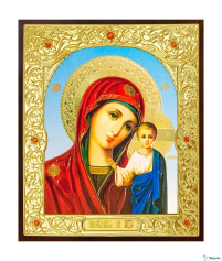 Пара Вседержитель Казанская   11,5/13,5см