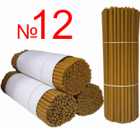 3кг Свечи    80%ВОСКОВЫЕ   №12   Количество - 100шт