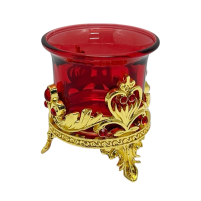 ЛАМПАДА  напрестольна   Золото  ↕7см Ø5,5см  Китай