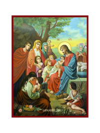 БЛАГОСЛОВЕНИЕ ДЕТЕЙ   ↕16см ↔12см МДФ Полиграфия