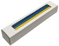 Свечи ПАРАФИНОВЫЕ КОНУСНЫЕ ПРАЗДНИЧНЫЕ   12шт