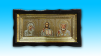 Тройник Вседержитель Казанская Николай   22/40см