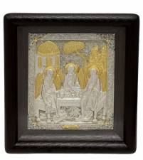 ТРІЙЦЯ   ↕25см ↔22см  Гальваніка Емаль