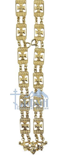 ЛАНЦЮГ для священників  д58см Латунь Позолота